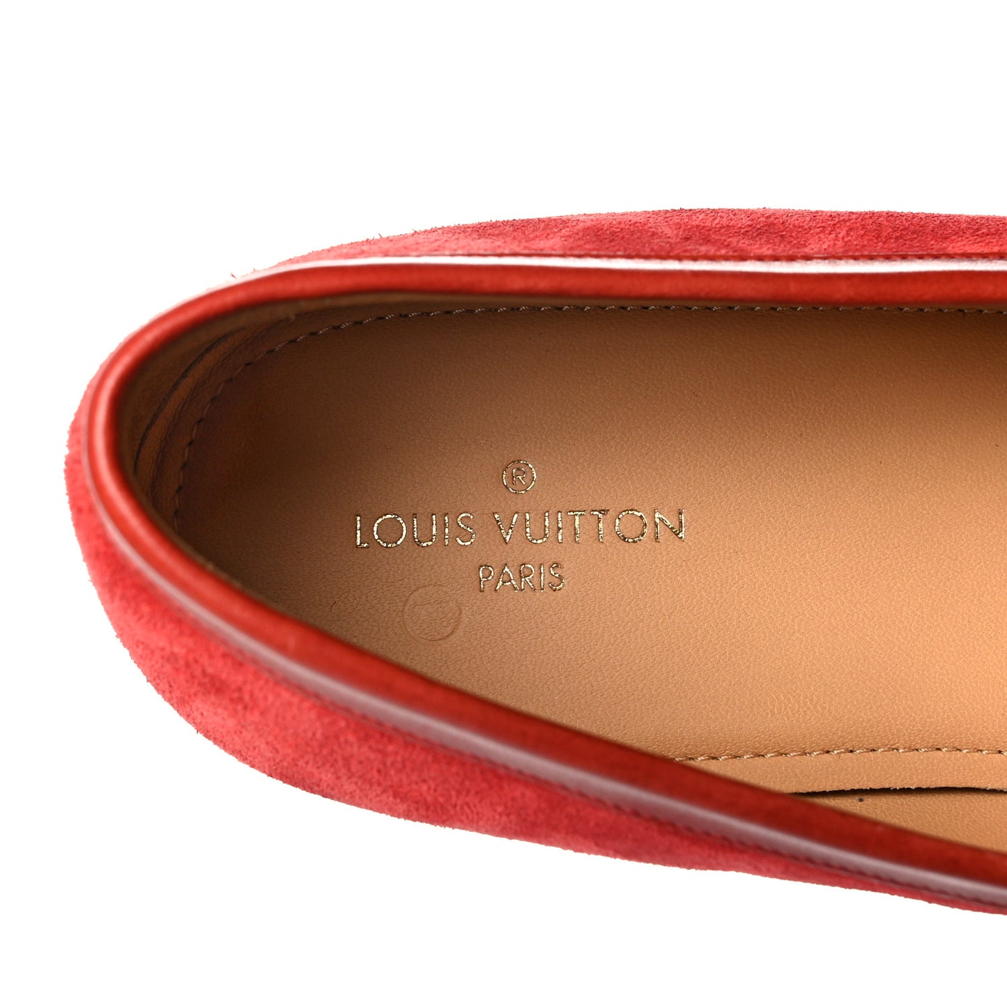 Suede Germain Loafer 8 Red