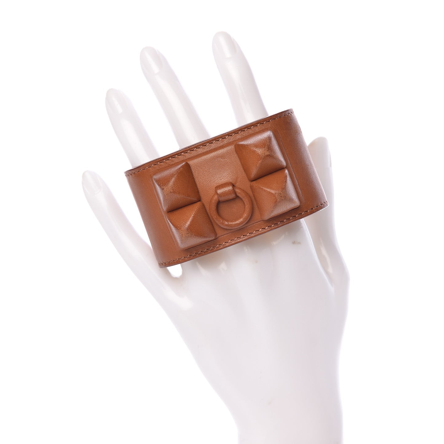 Box Collier de Chien CDC Shadow Bracelet S Cognac