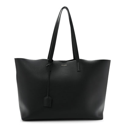 Saint Laurent Calfskin Large Shopping Tote Black 1 of 15