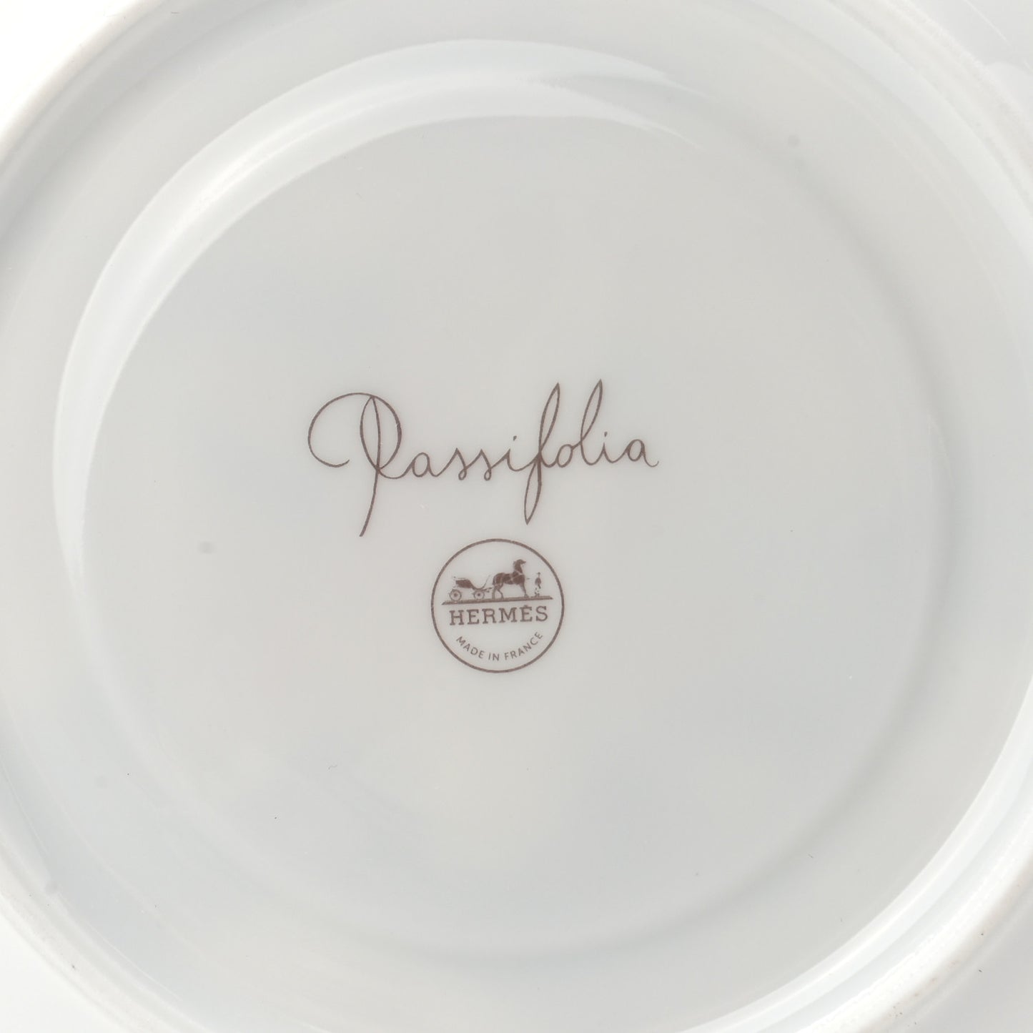 Porcelain Passifolia Tea Cup And Saucer Set Of 2