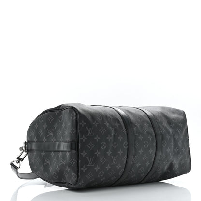 Louis Vuitton Monogram Eclipse Keepall Bandouliere 45 3 of 11