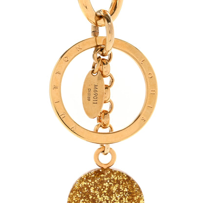 Louis Vuitton Strass Vivienne Porte Cles Charm Key Holder Gold 4 of 5