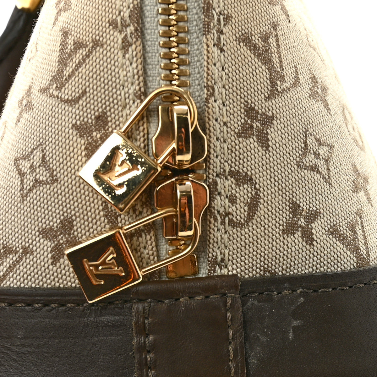 Mini Monogram Alma Long Blue