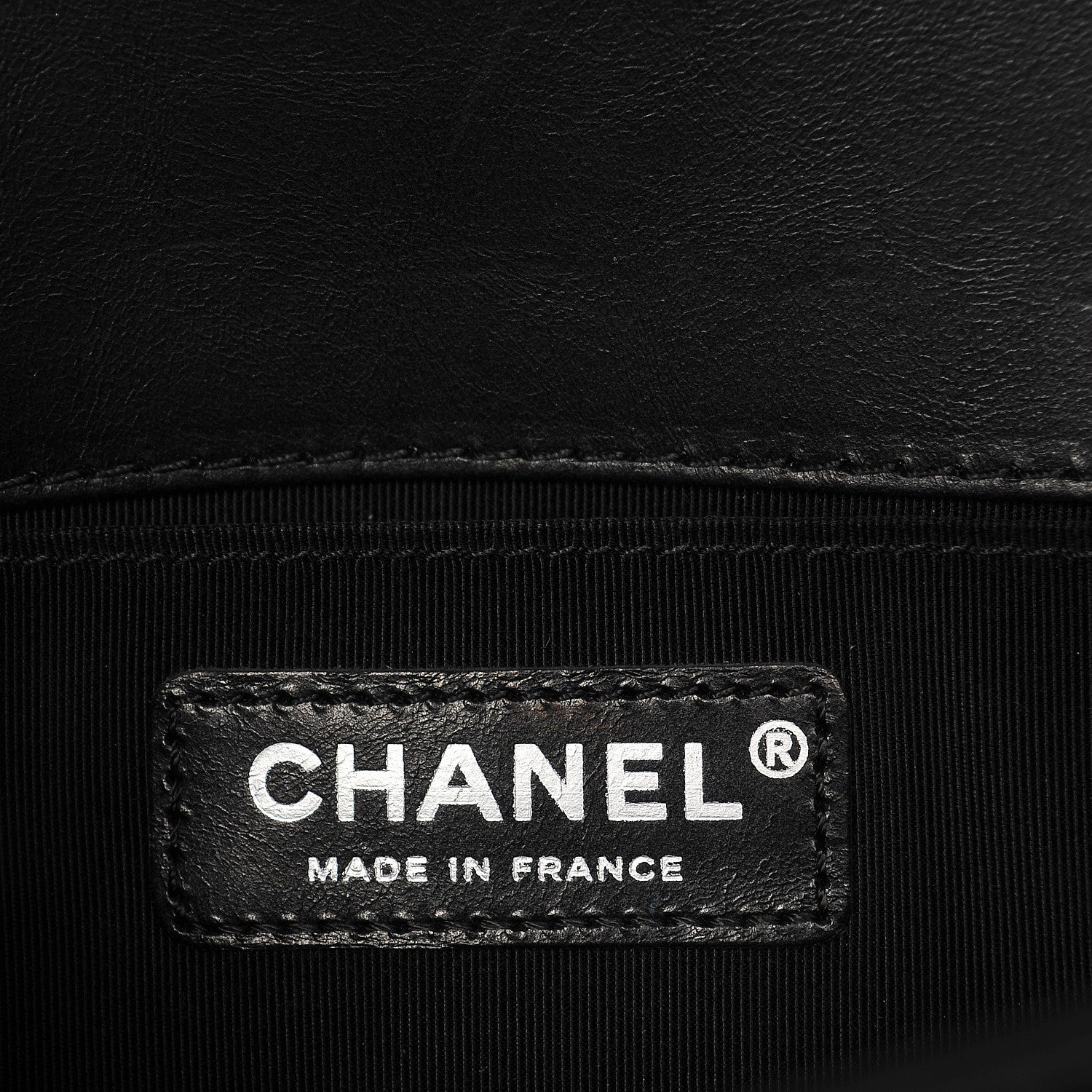 Chanel Calfskin Quilted Medium Boy Top Handle Flap Black 6 of 8