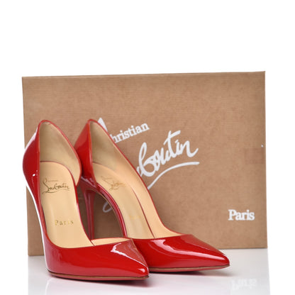 Christian Louboutin Patent Iriza 100 Pumps 37.5 Fraise 8 of 8
