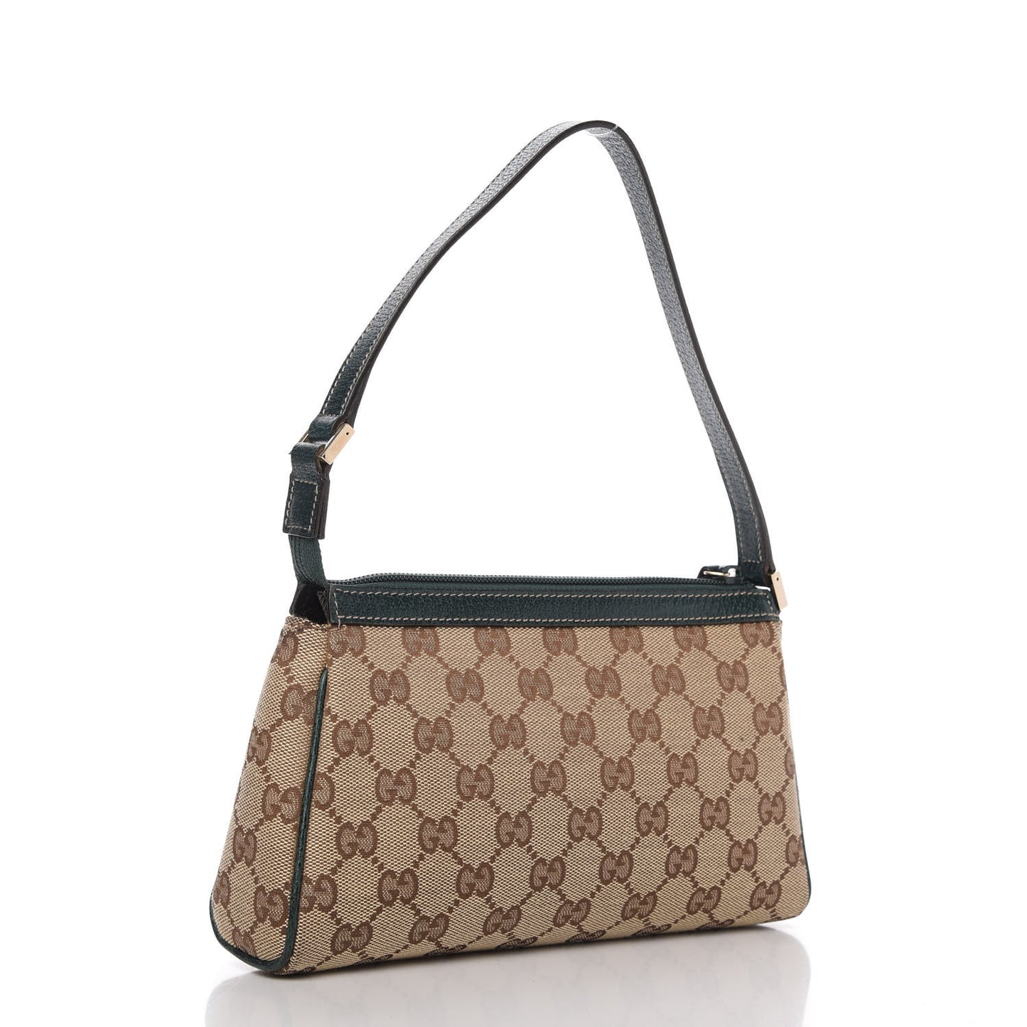 Monogram D Ring Cosmetic Case Green