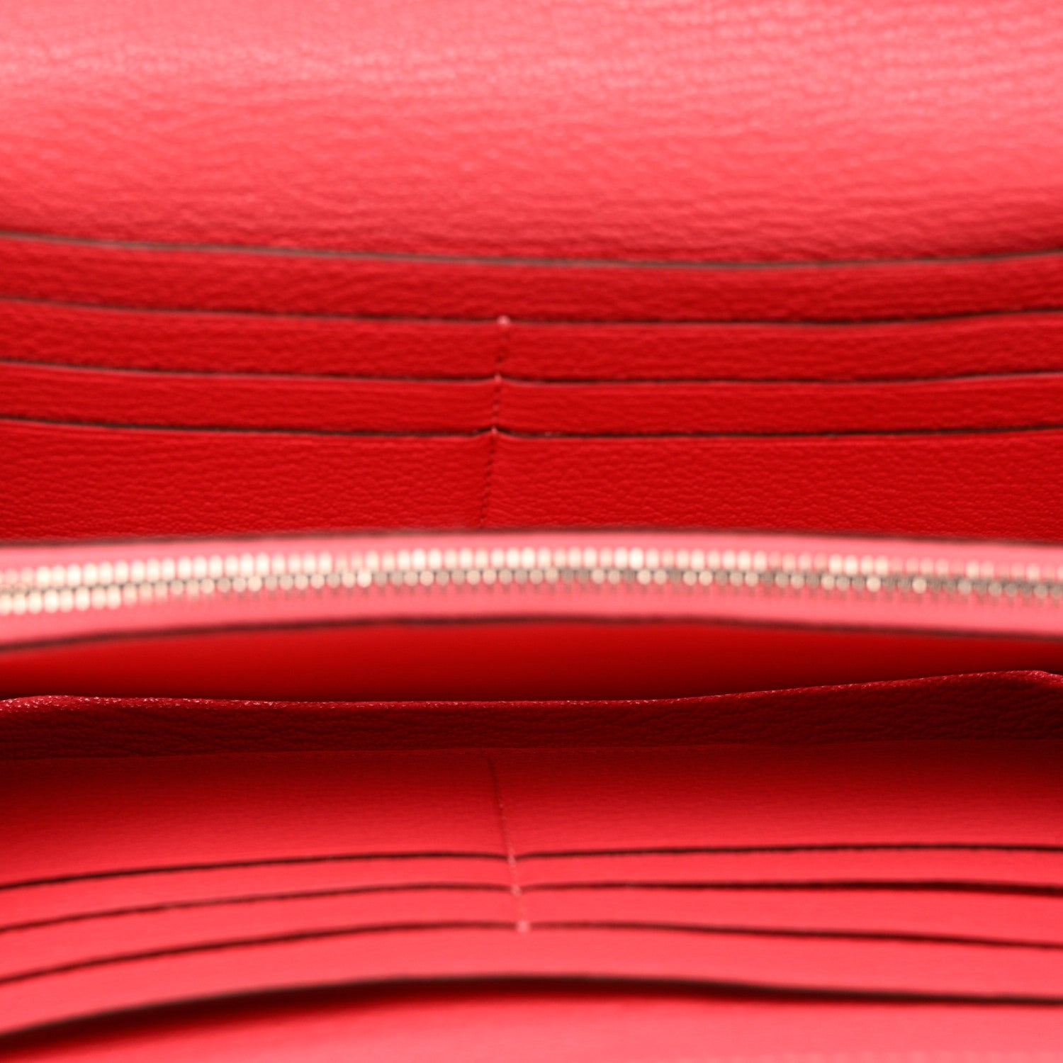 Hermes Chevre Mysore Kelly Longue Wallet Rose Lipstick 5 of 8