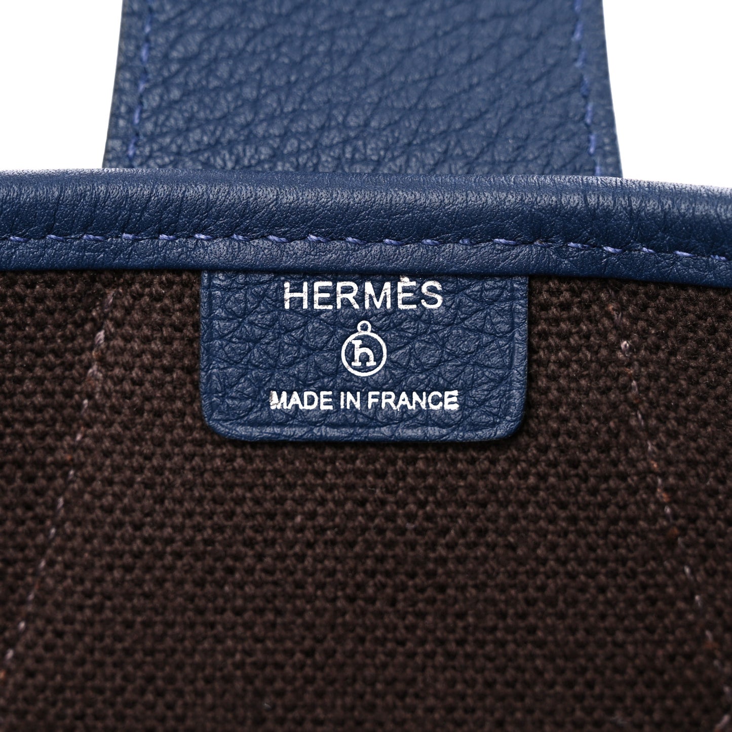 Canvas Calfskin Petit H Monsieur B Bag