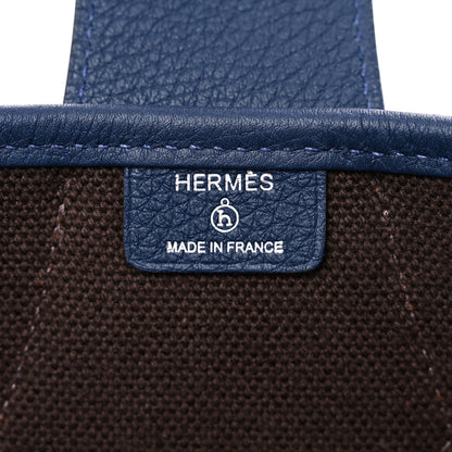 Hermes Canvas Calfskin Petit H Monsieur B Bag 5 of 14