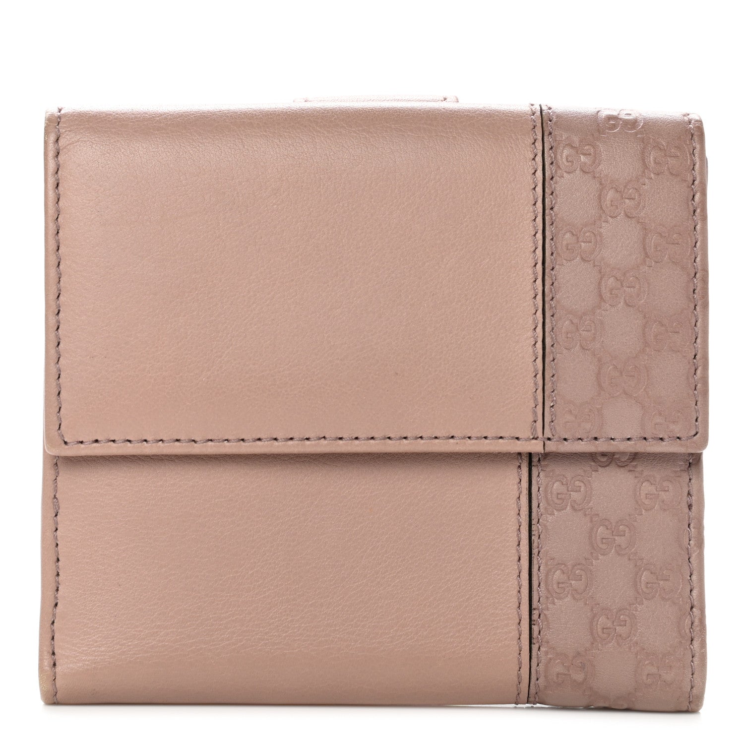 Gucci Microguccissima Flap Wallet Light Pink 1 of 12
