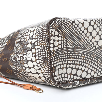 Louis Vuitton Monogram Kusama Waves Neverfull MM White 14 of 15