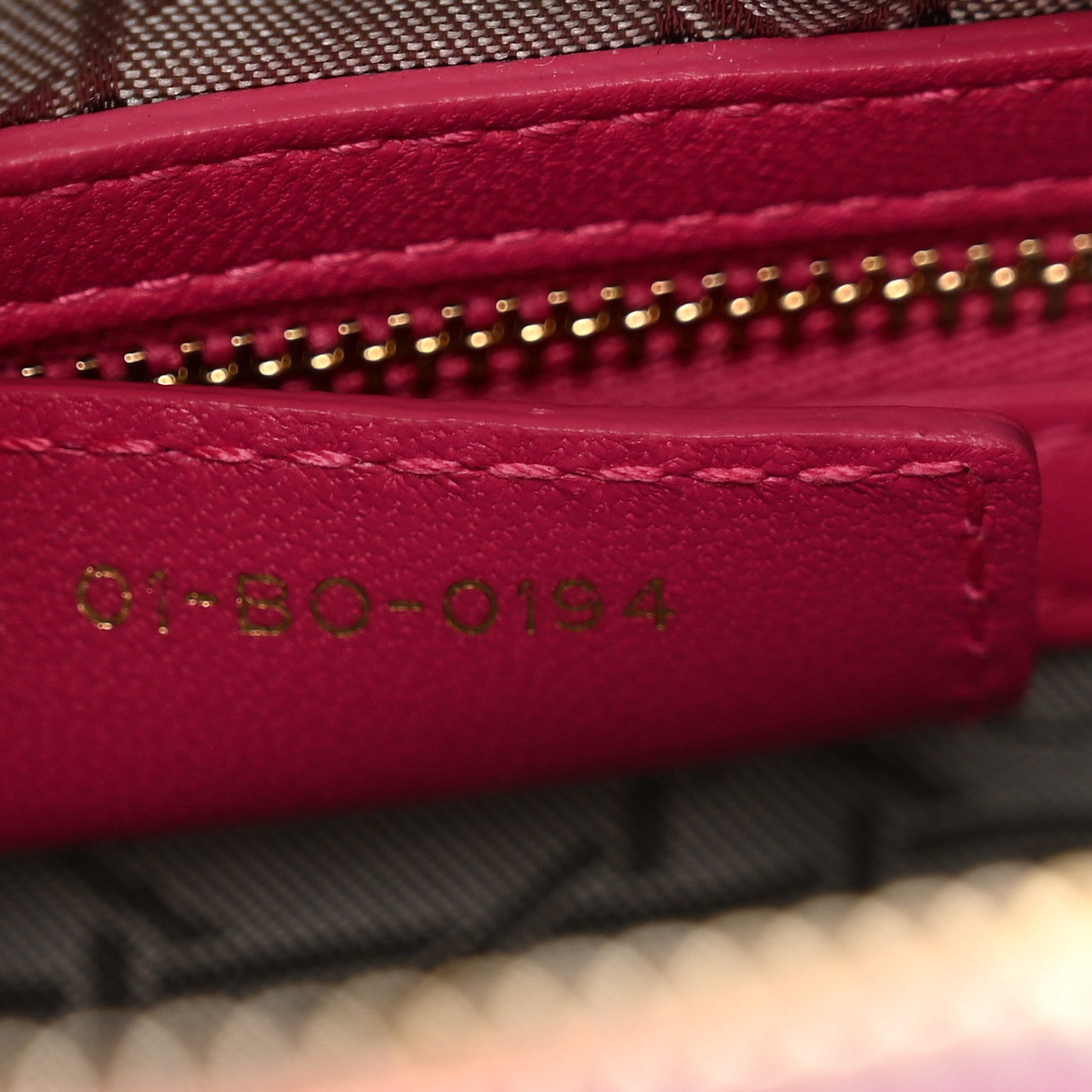 Christian Dior Lambskin Cannage Medium Lady Dior Pink 8 of 13