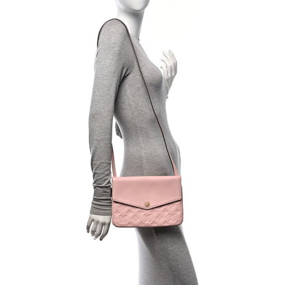Louis Vuitton Empreinte Twice Rose Ballerine 2 of 11