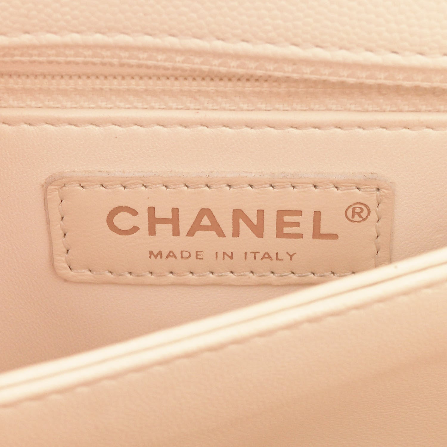 Chanel Caviar Quilted Mini Coco Handle Flap White 6 of 13