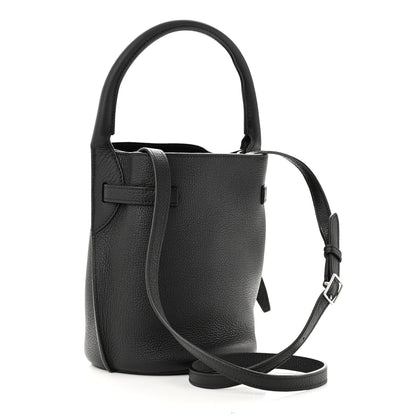 Celine Supple Grained Calfskin Nano Big Bag Bucket Black 3 of 9