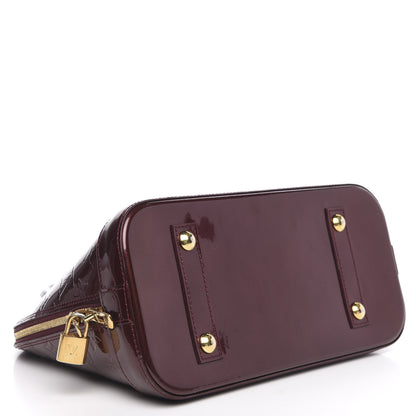 Louis Vuitton Vernis Alma PM Rouge Fauviste 3 of 11