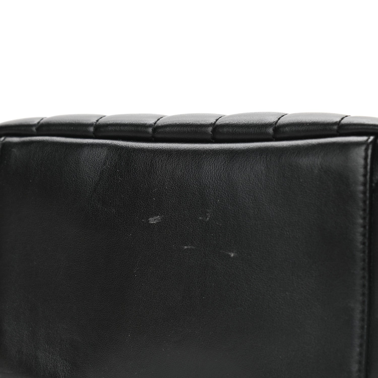 Saint Laurent Calfskin Y Quilted Monogram Small Loulou Bowling Bag Black 10 of 10
