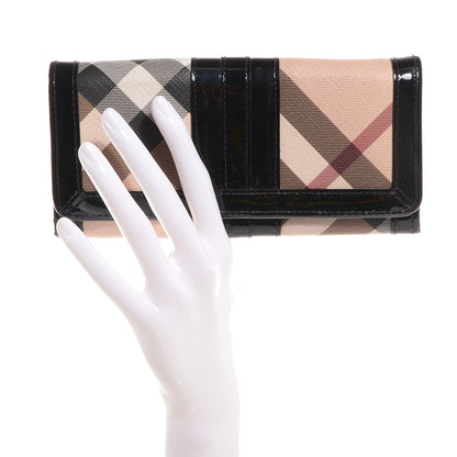 Burberry Nova Check Penrose Continental Wallet Black 2 of 8