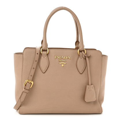 Prada Vitello Phenix Tote Cammeo 1 of 12