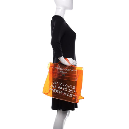 Hermes Vinyl Souvenir De L'Exposition Kelly Orange 2 of 8
