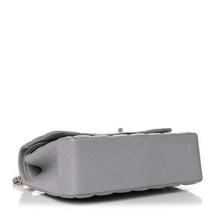 Chanel Caviar Quilted Jumbo Double Flap Grey 4 of 10