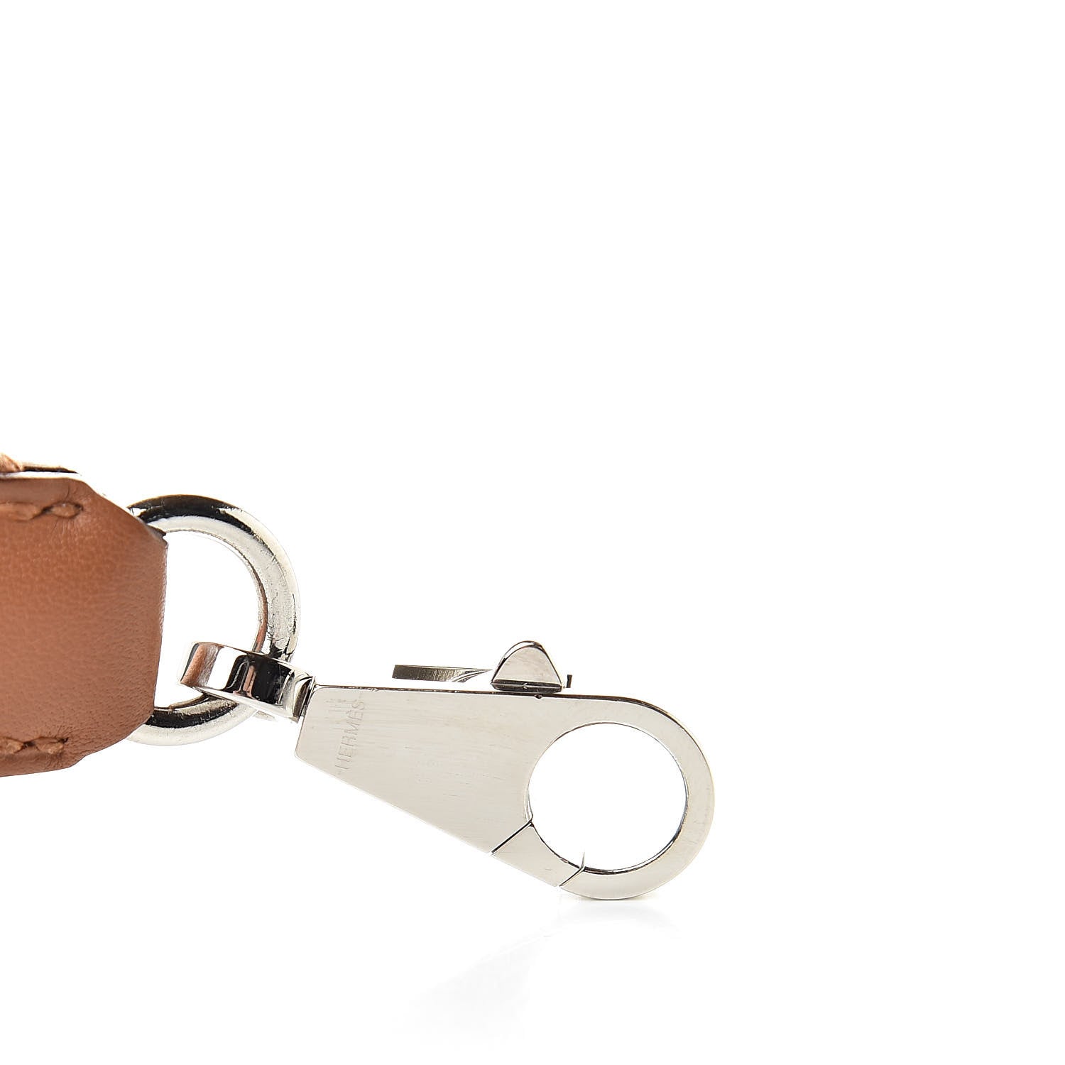 Hermes Toile Swift 50mm Sangle Cavale Shoulder Strap Ecru Beige Gold 5 of 6
