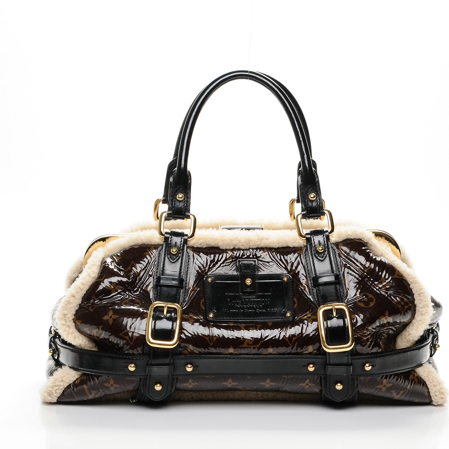 Louis Vuitton Monogram Shearling Sac Storm 1 of 7