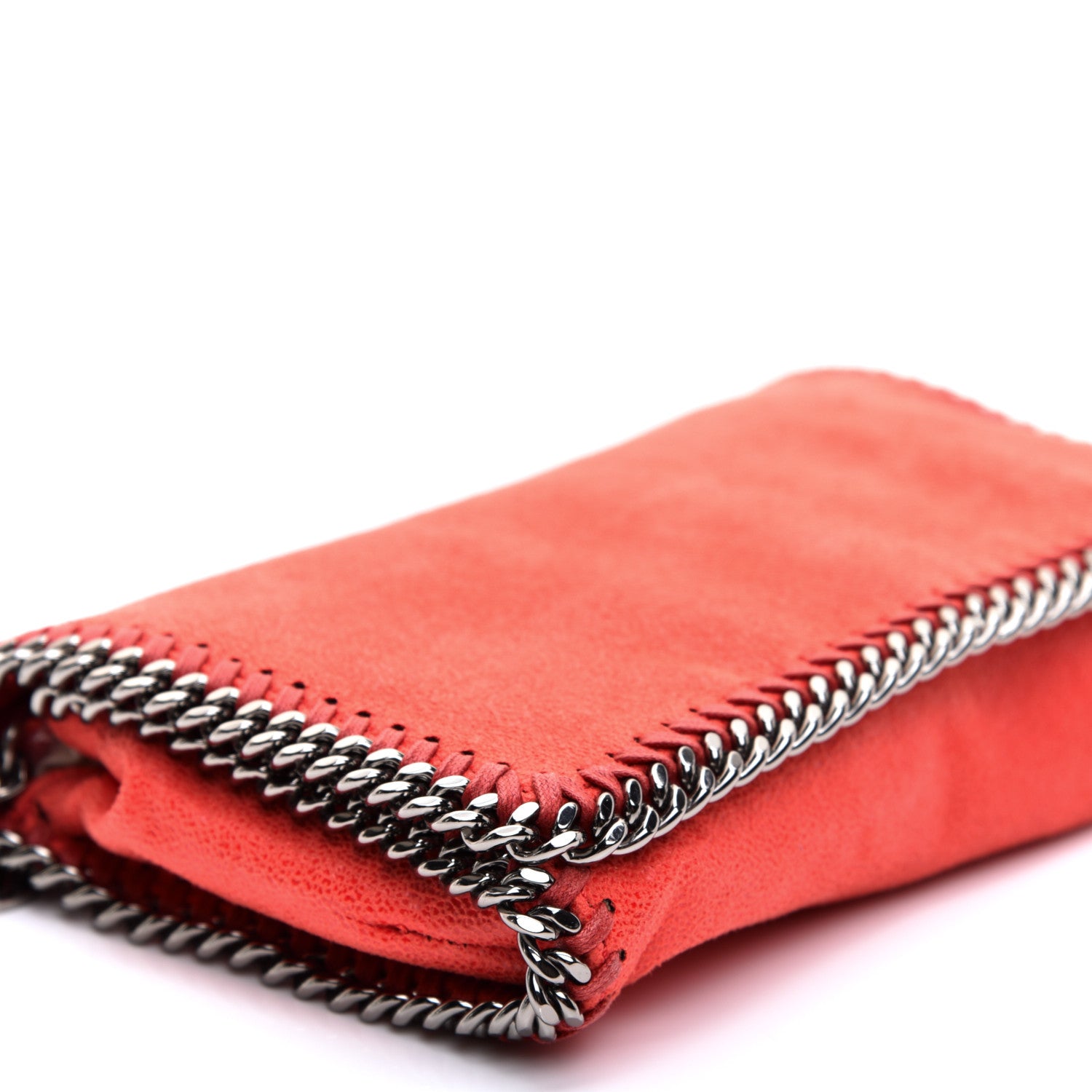 Stella McCartney Shaggy Deer Falabella Crossbody Bag Cherry 6 of 9
