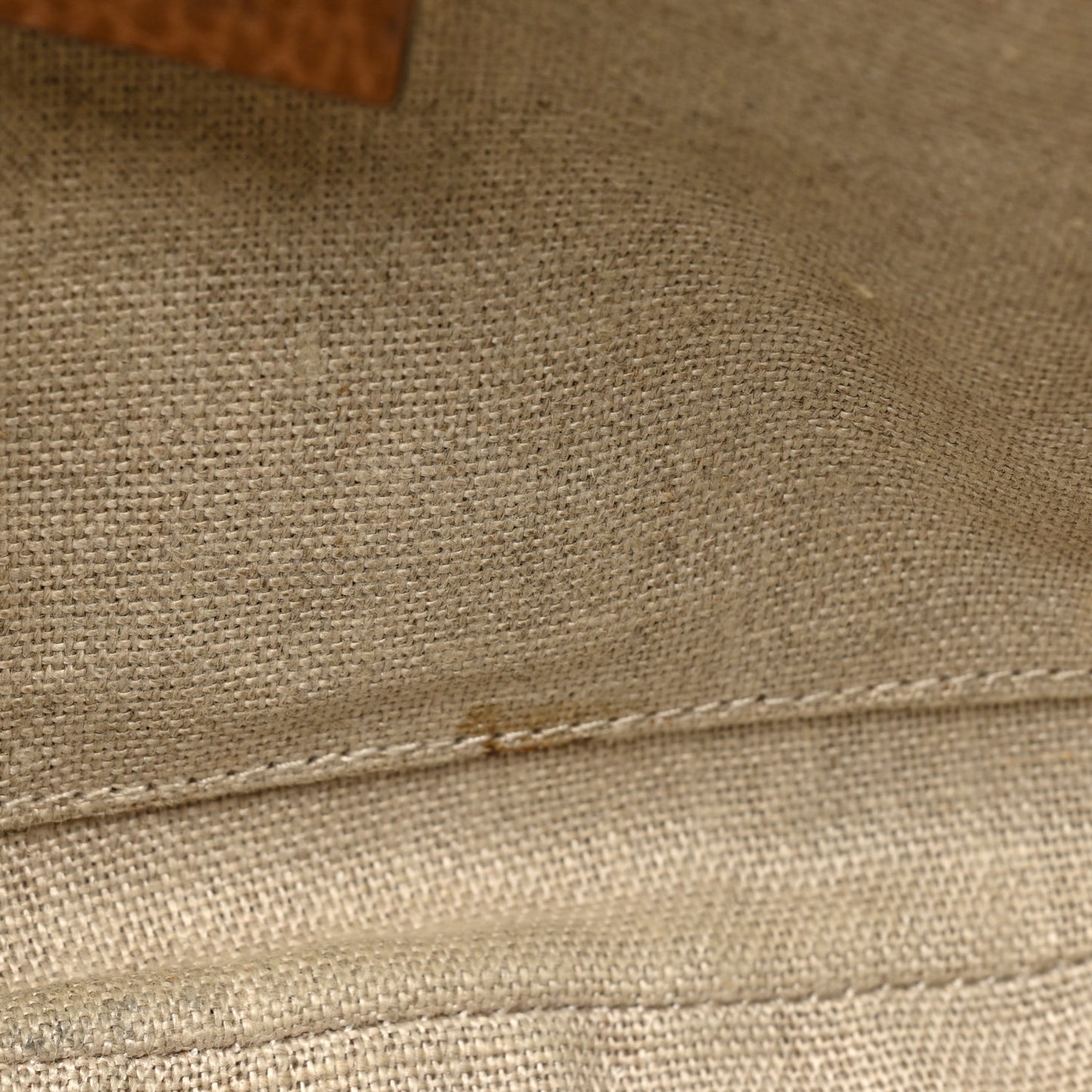 Monogram Mini Bree Messenger Bag Beige Tabacco