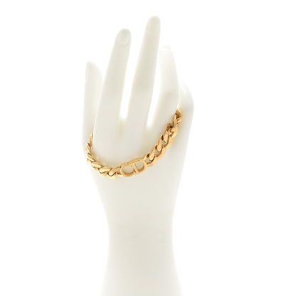 Christian Dior Metal Danseuse Etoile Chain Bracelet Gold 2 of 4