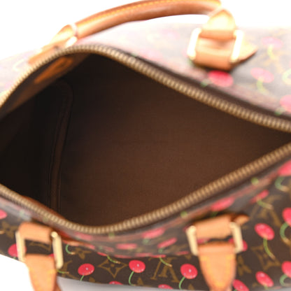 Louis Vuitton Monogram Cerises Speedy 25 5 of 12