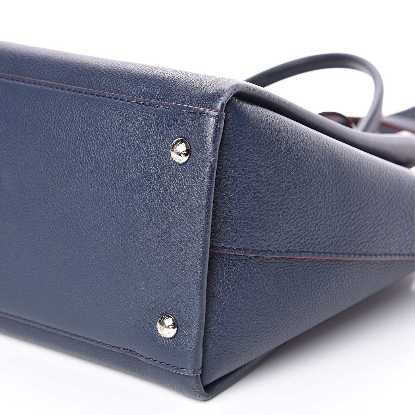 Calfskin Lockmeto Marine Rouge