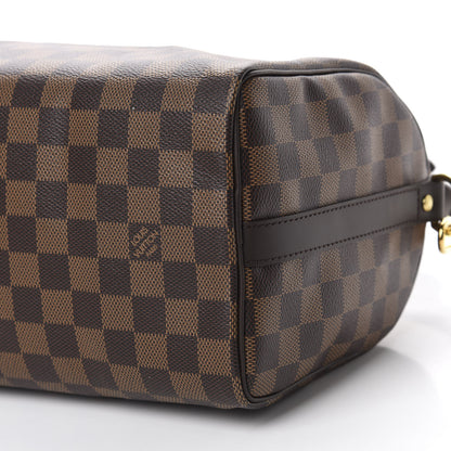 Louis Vuitton Damier Ebene Speedy Bandouliere 25 7 of 10