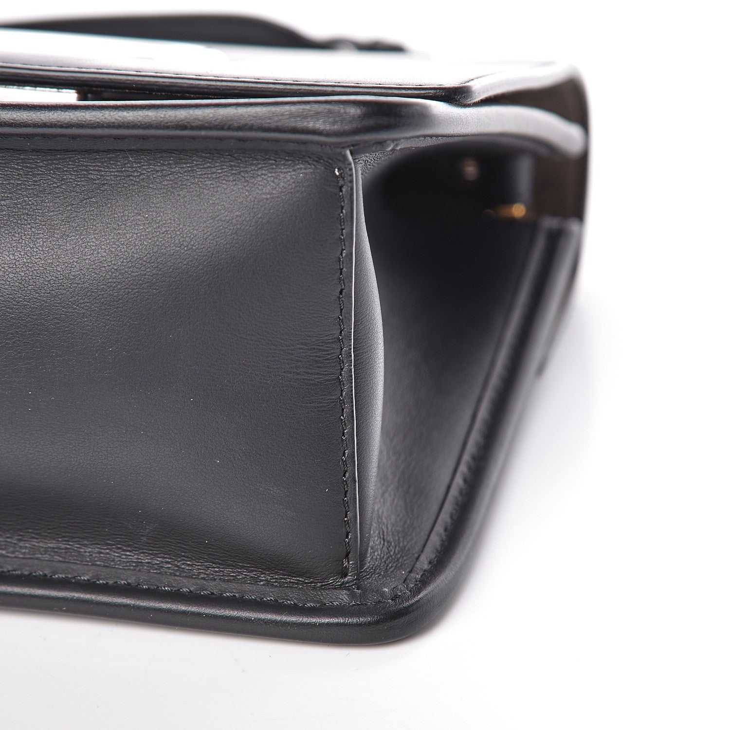 Fendi Vitello Century Opaco F is Fendi Small Kan I Shoulder Bag Black 6 of 10