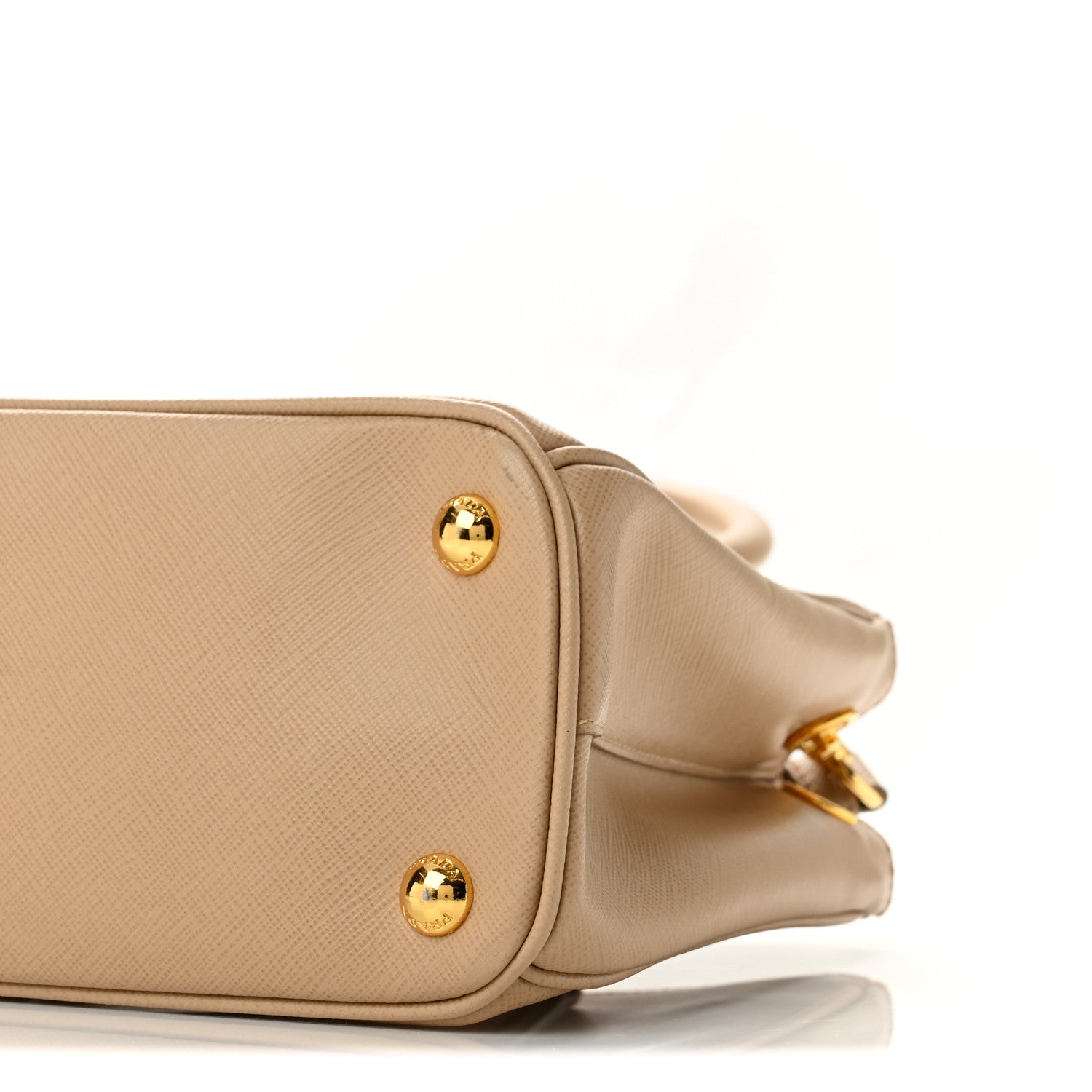 Prada Saffiano Mini Galleria Double Zip Tote Cammeo 10 of 13