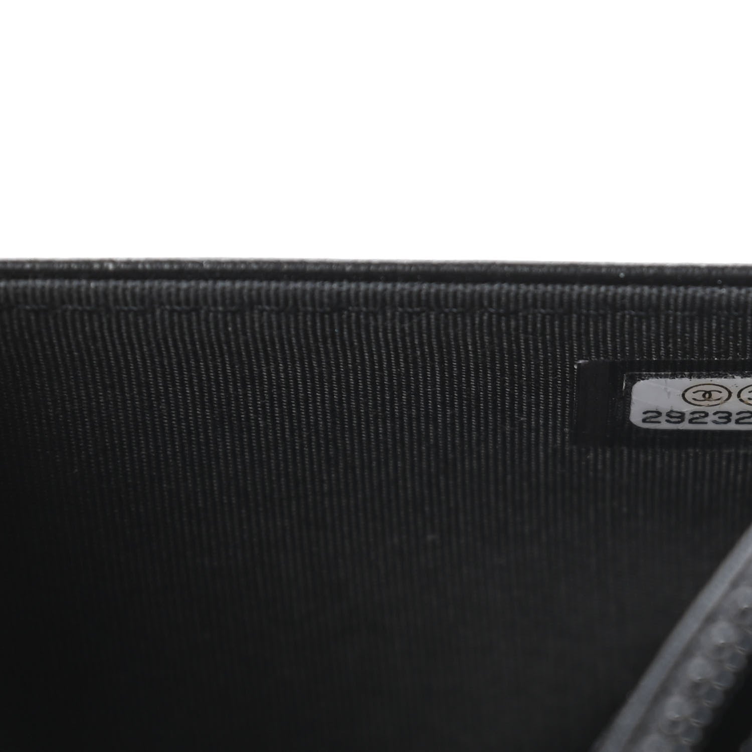 Chanel Caviar Quilted Boy Wallet On Chain WOC Black 10 of 11