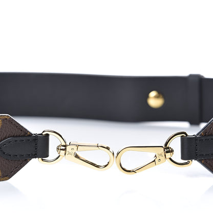 Louis Vuitton Monogram Adjustable Bandouliere Shoulder Strap Black 4 of 5