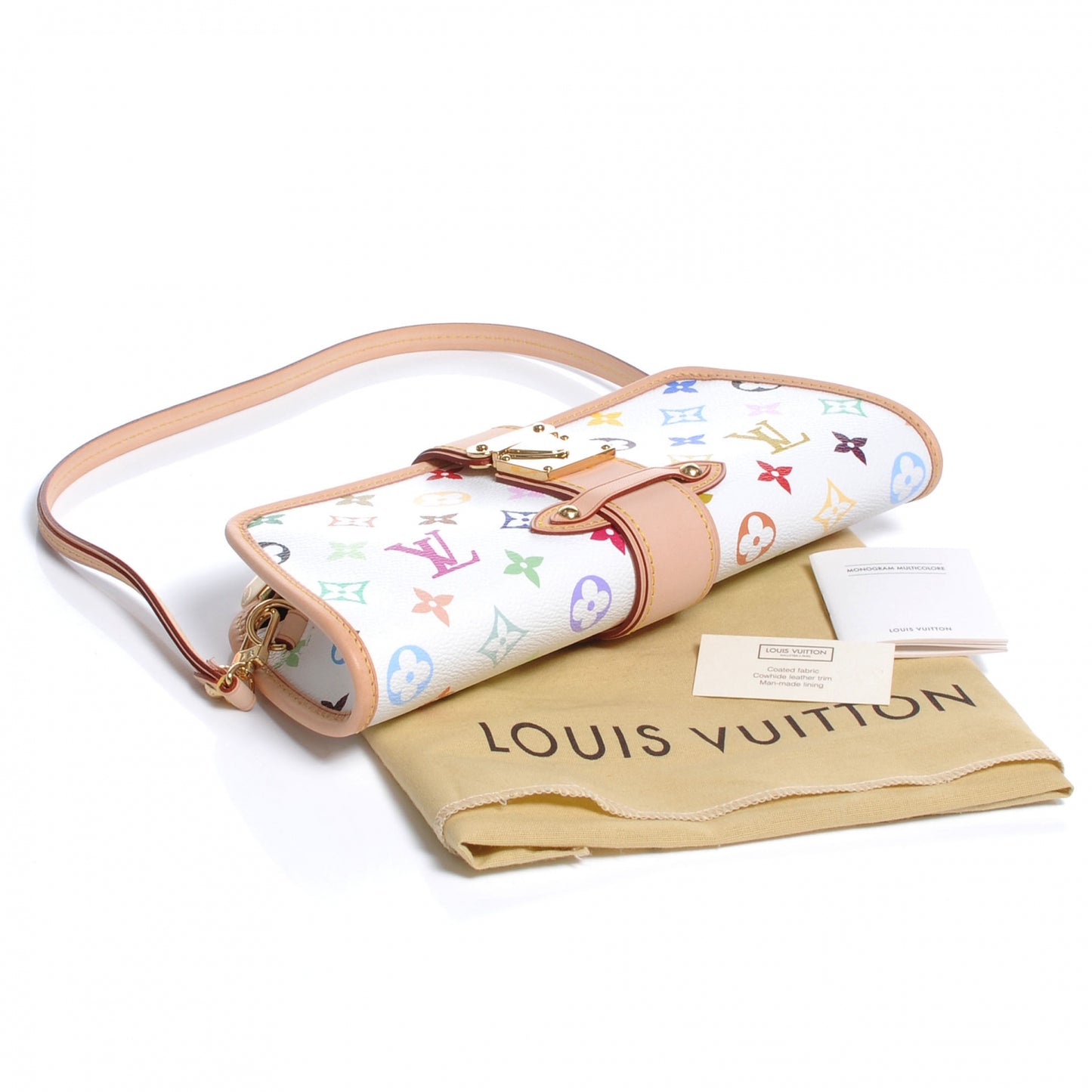 Monogram Multicolor Shirley White