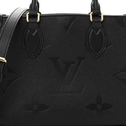 Louis Vuitton Empreinte Monogram Giant Onthego PM Black 7 of 9