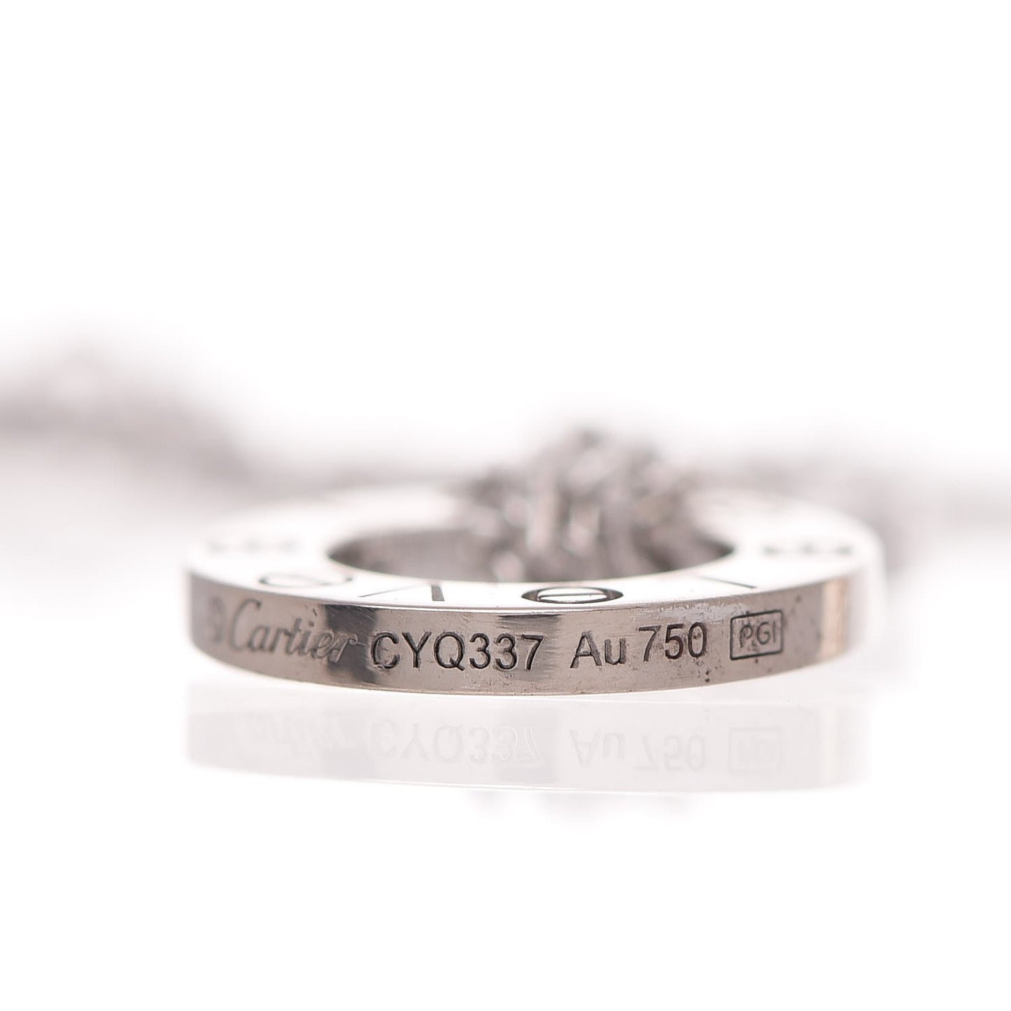 18K Gold Diamond LOVE Bracelet