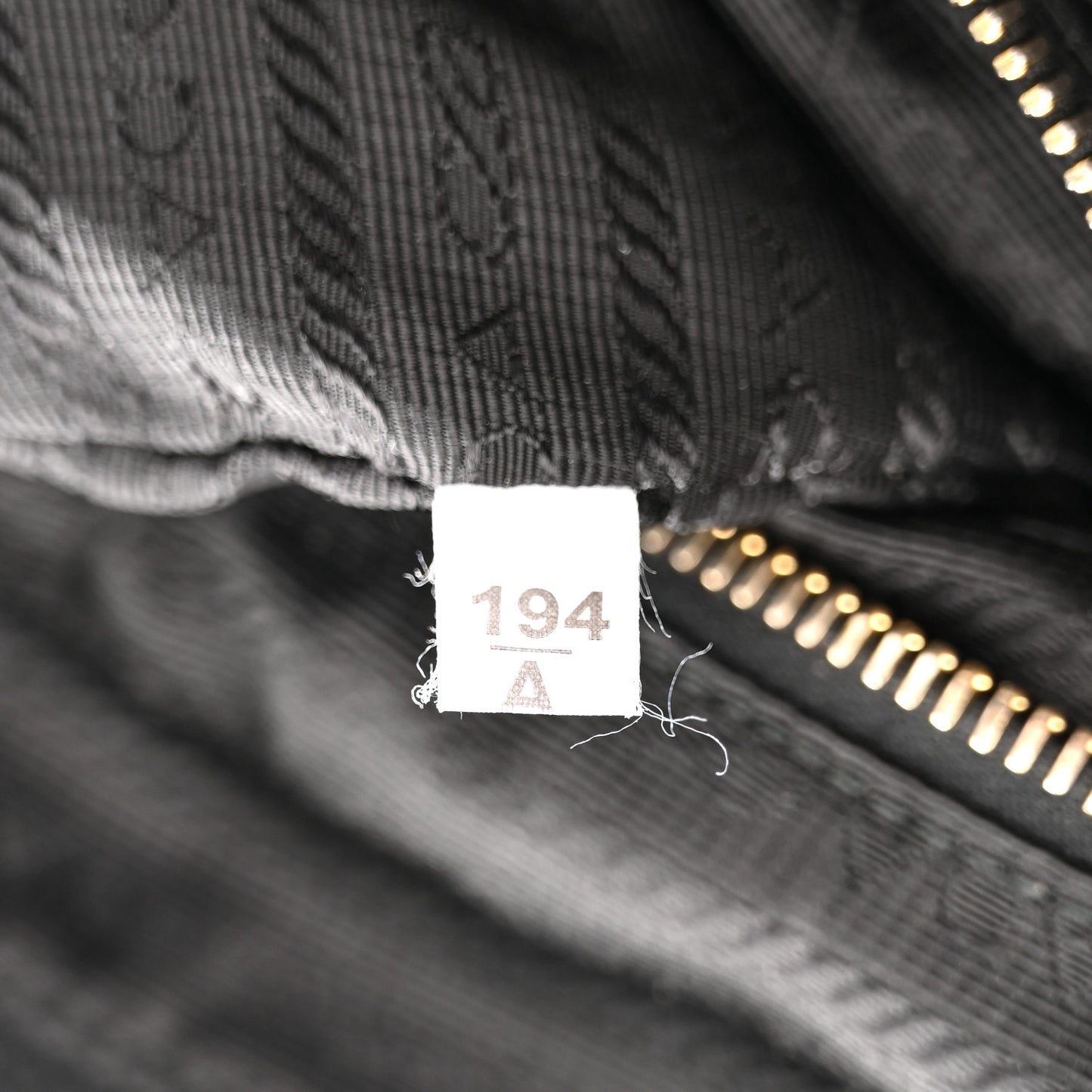 Tessuto Nylon Saffiano Tote Black
