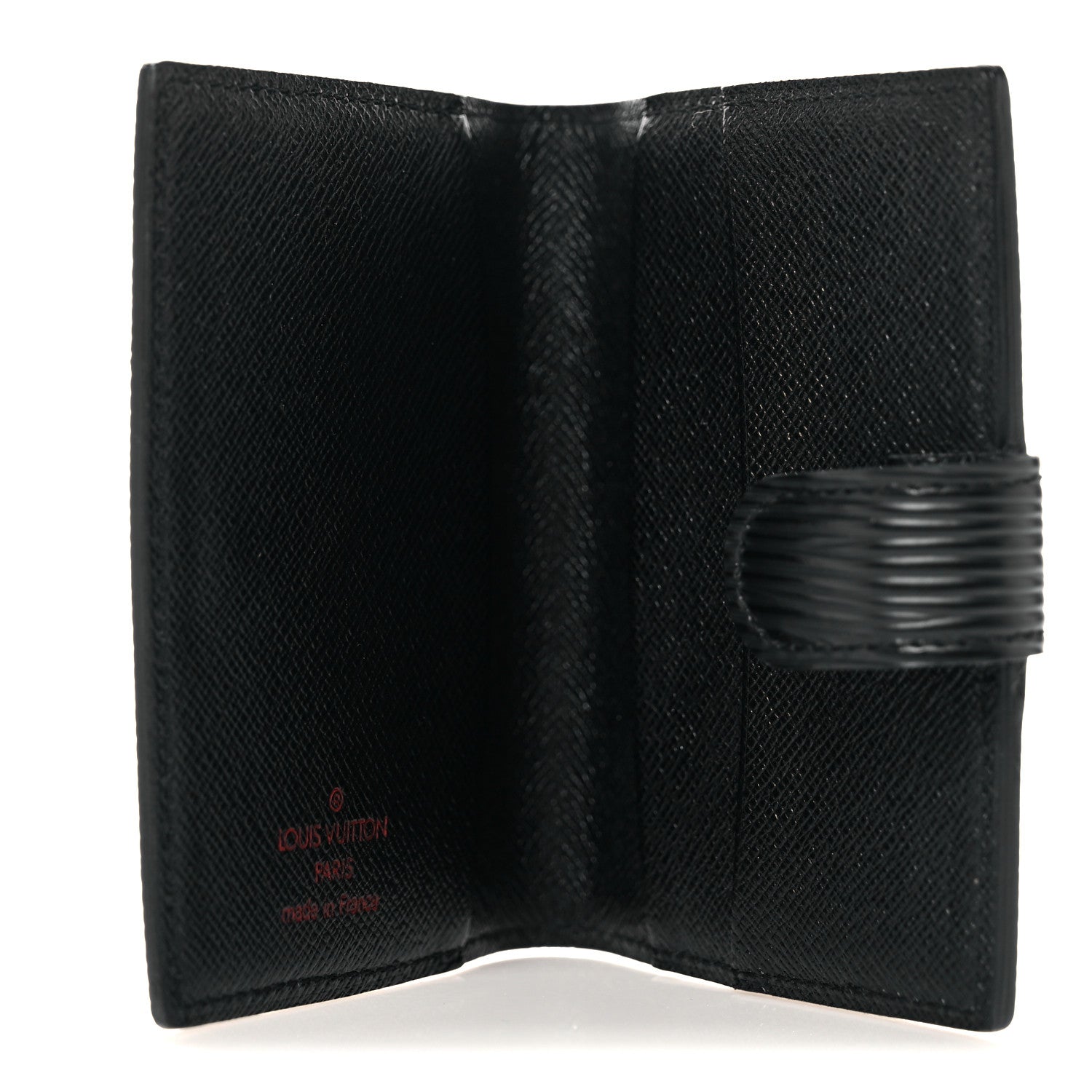 Louis Vuitton Epi Mini Agenda Cover Black 5 of 7