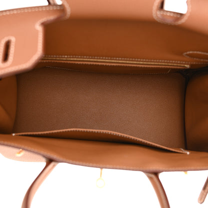 Hermes Togo Birkin 30 Gold 5 of 11