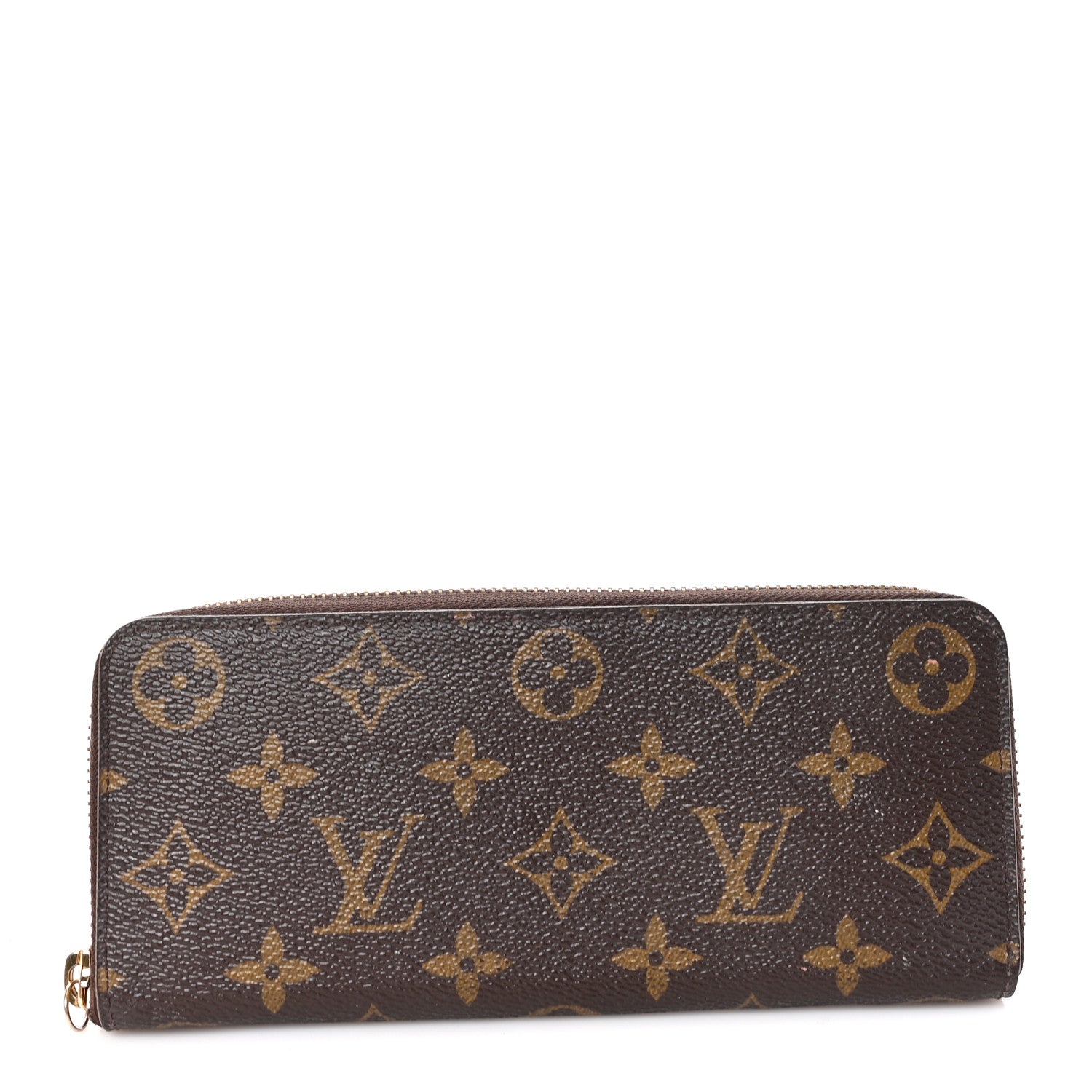 Louis Vuitton Monogram Clemence Wallet Rose Ballerine 1 of 9