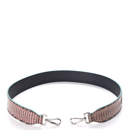 Fendi Elaphe Strap You Pink Night Blue 3 of 5
