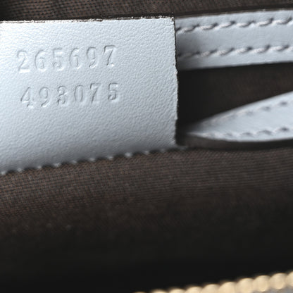 Gucci Guccissima Medium Joy Boston Light Blue 7 of 10