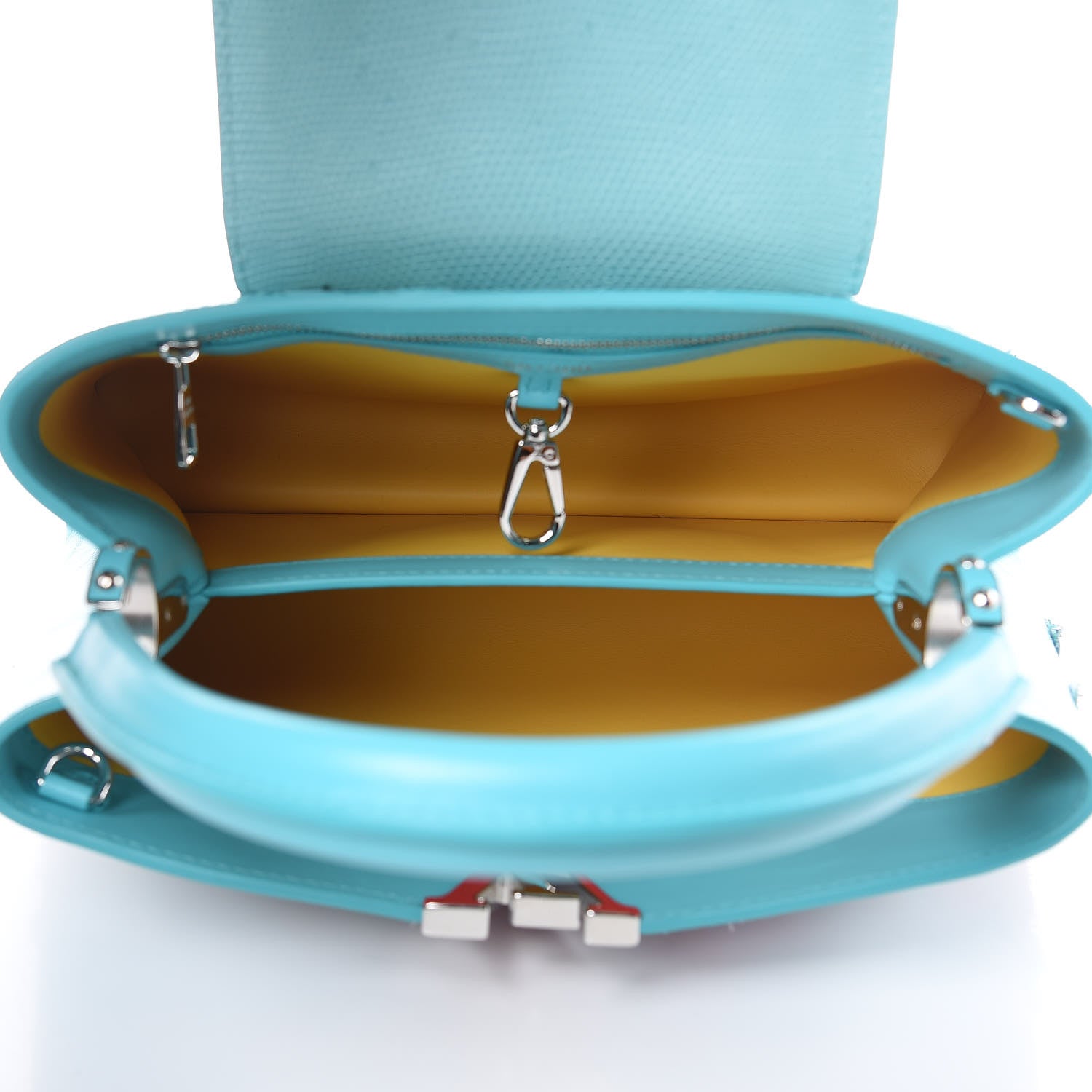 Louis Vuitton Calfskin Lizard Artycapucines Tschabalala Self PM Multicolor 6 of 17