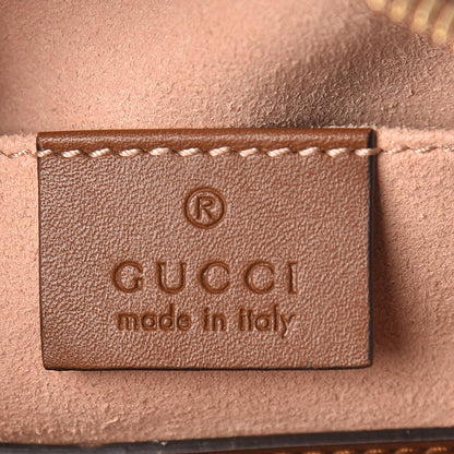 Gucci GG Supreme Monogram Blind For Love Embroidered Mini Chain Shoulder Bag Beige Tuscany 6 of 11