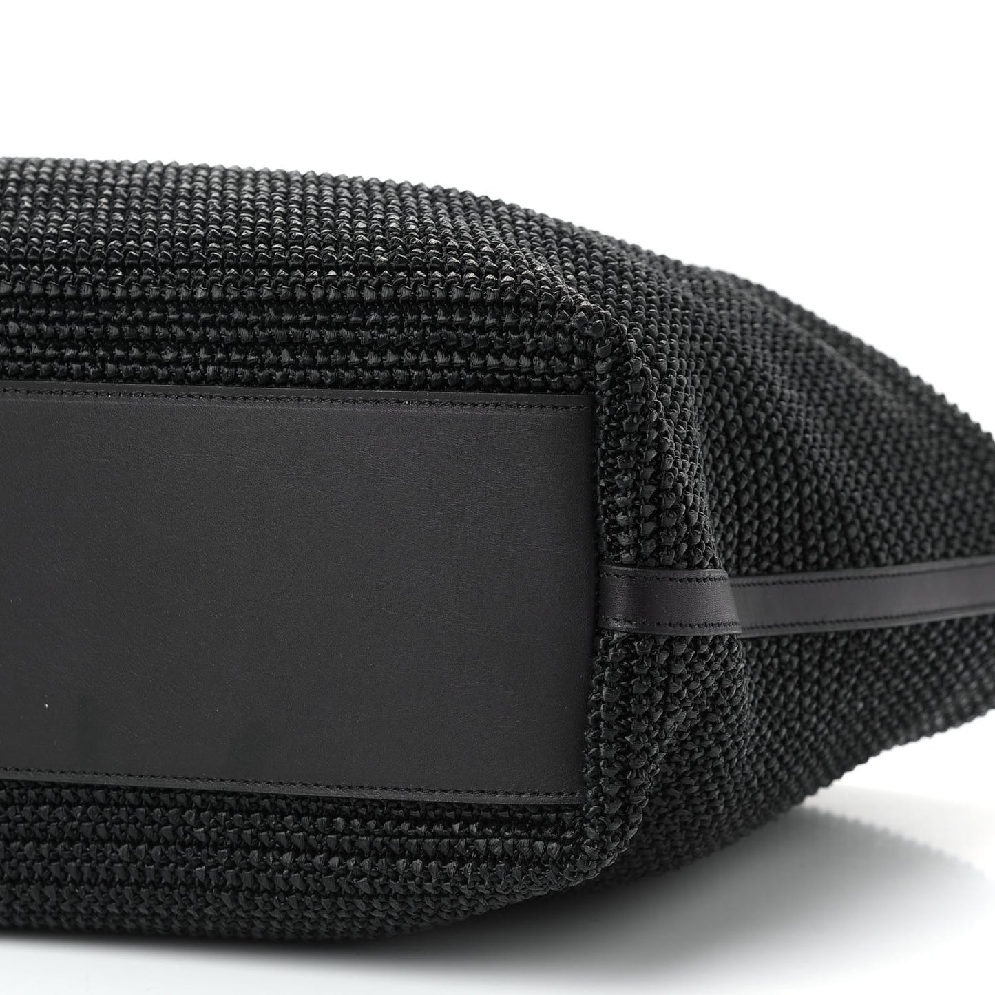 Raffia Tote Black