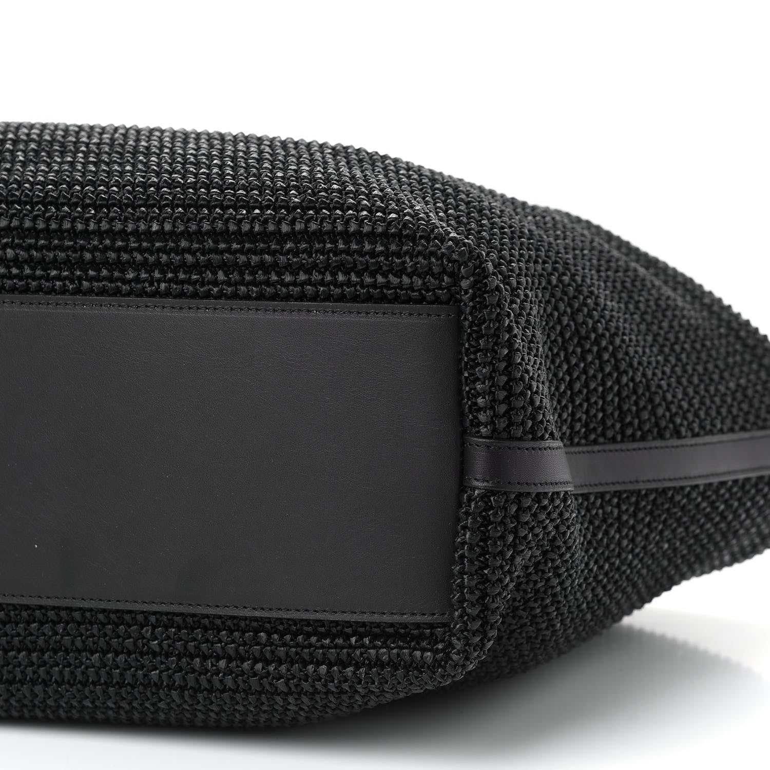 Saint Laurent Raffia Tote Black 9 of 9